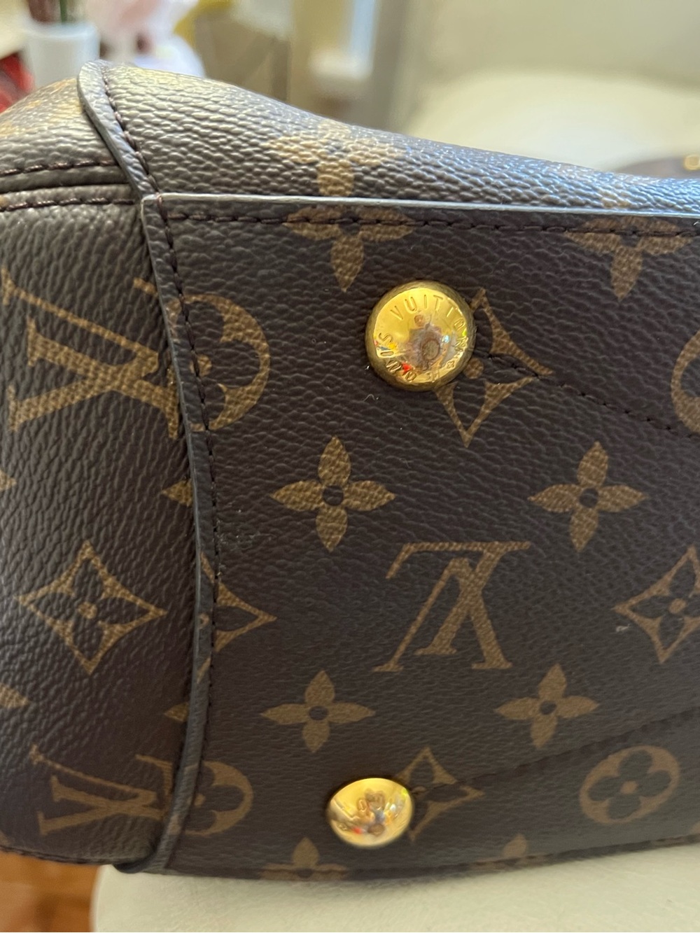 LV Montaigne GM Monogram + Dust Bag+ Authentic certificate+Receipt - Picture 7 of 15
